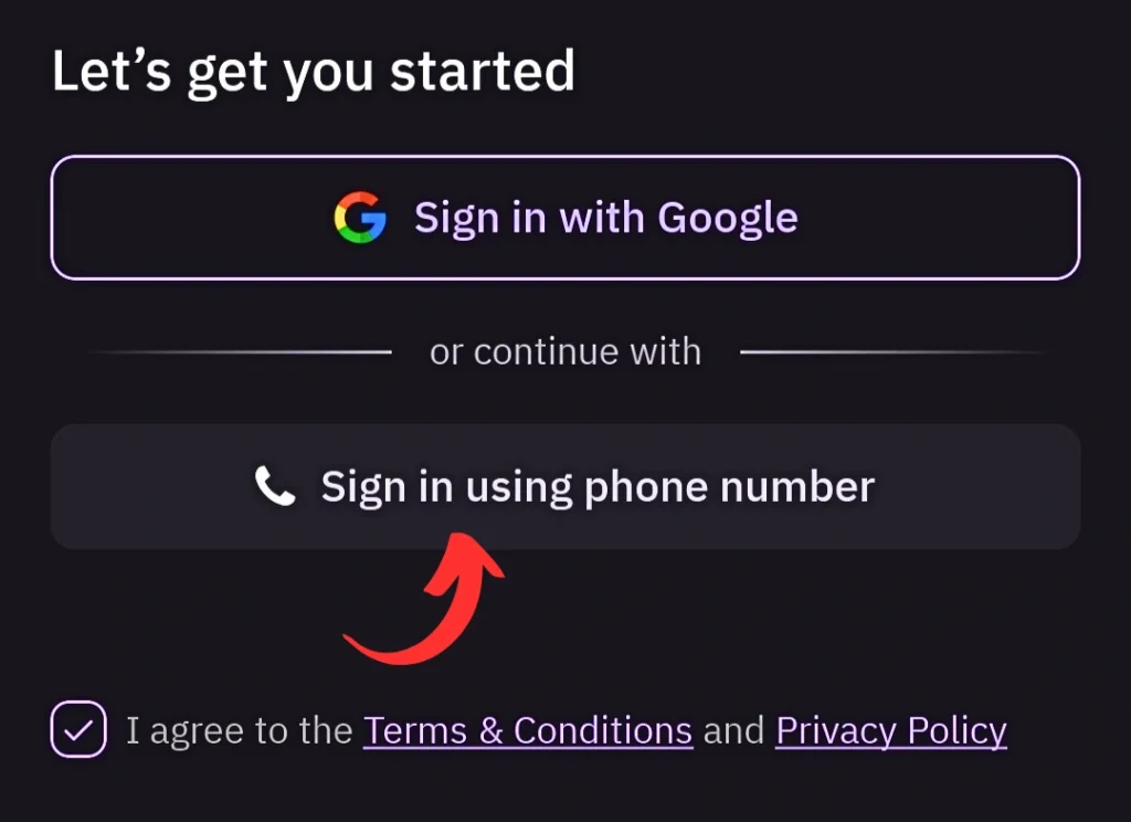 stan app signup process