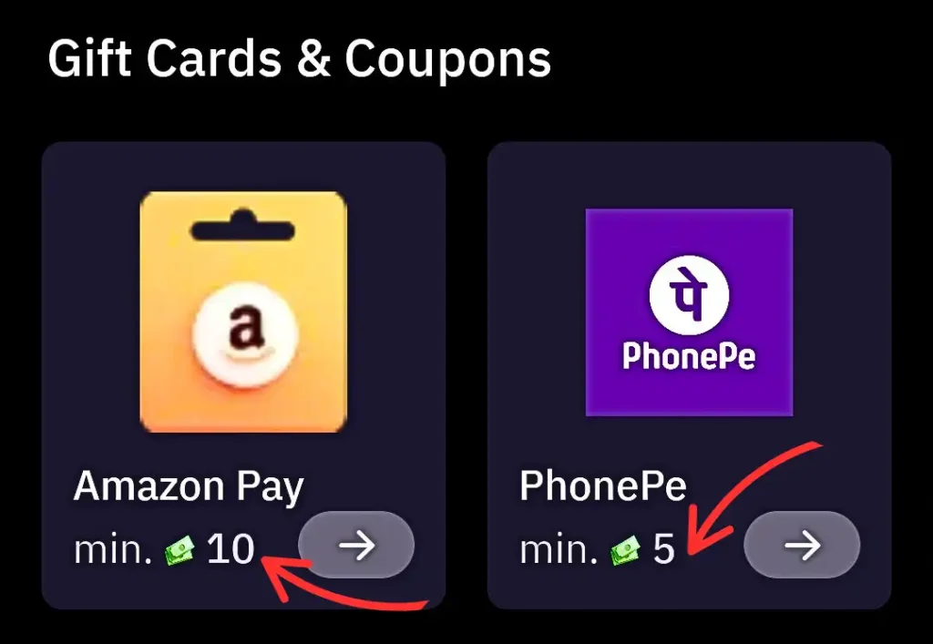 stan app minimum withdrawal source
